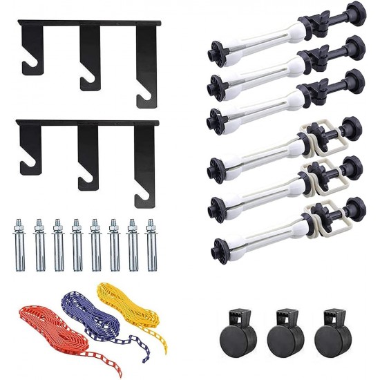 3 Roller Wall Mounting Manual Background Support System